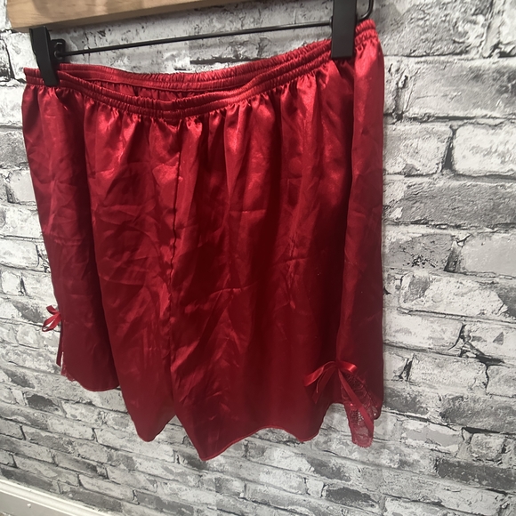 EUC Women's Scarlet Lace Chemise Pajama Set Size XXL - Picture 12 of 16